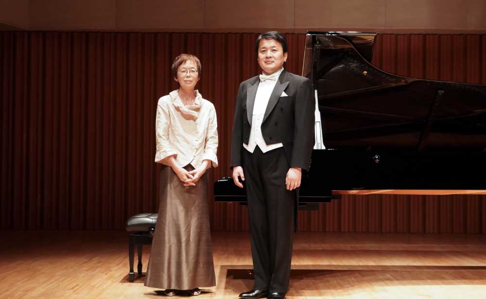 浅井隆仁Br&小木曽美津子p 日本歌曲の夕べ