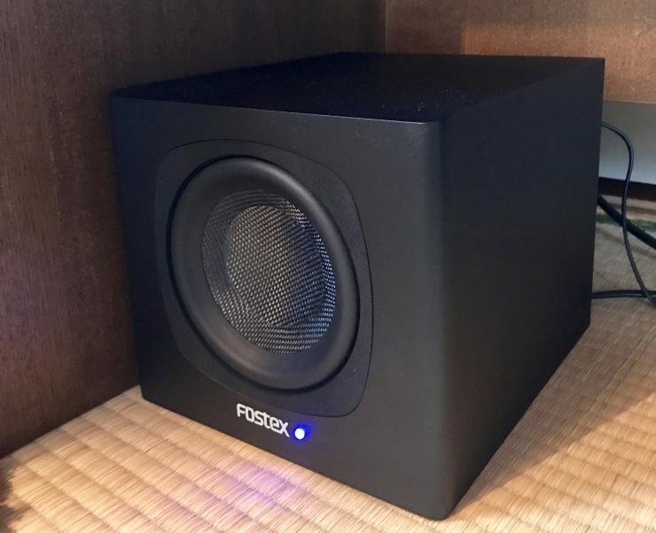 フォステクス製アクティブ・サブウーハーPM-SUBmini2