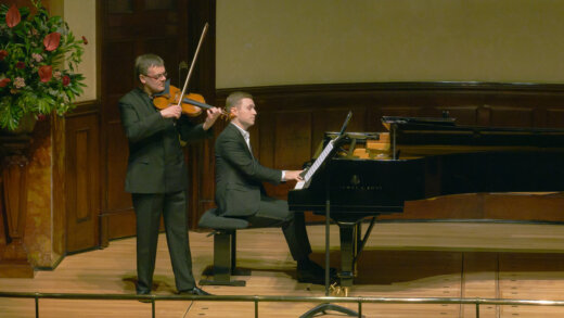 F.P.ツィンマーマン(vn)&チョニ(p)、ウィグモア・ホールでシューベルトと新ウィーン楽派の公演