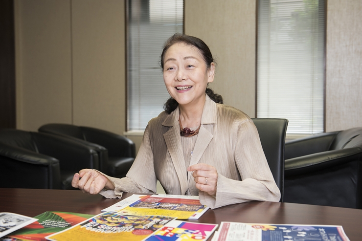 コンサートホール・ジェネラルマネージャーの鈴木順子さん