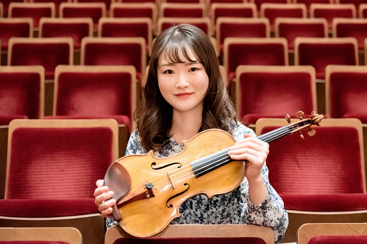 新日本フィルハーモニー交響楽団ヴァイオリン奏者・矢部咲紀子さん「フォアシュピラーは難しいのが楽しい」