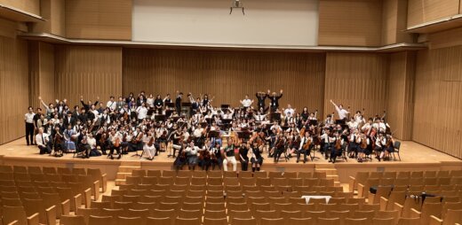 全国の音高生が一堂に!21校、116名が参加した真夏の合同オーケストラ
