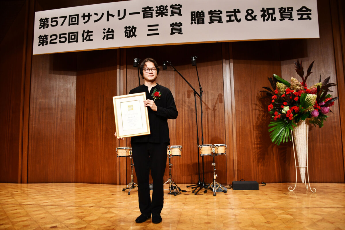 サントリー音楽賞、佐藤俊介へ贈賞「出会いがあって今がある。新たなスタート地点」