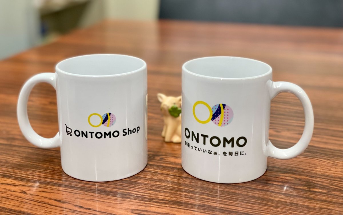 ONTOMOのロゴ入りマグカップが発売！