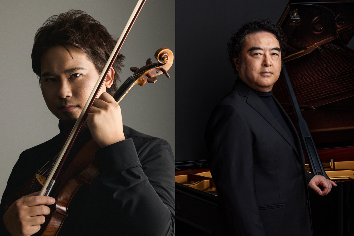 三浦文彰(ヴァイオリン)&清水和音(ピアノ) 最強のデュオが贈るシューベルトの世界