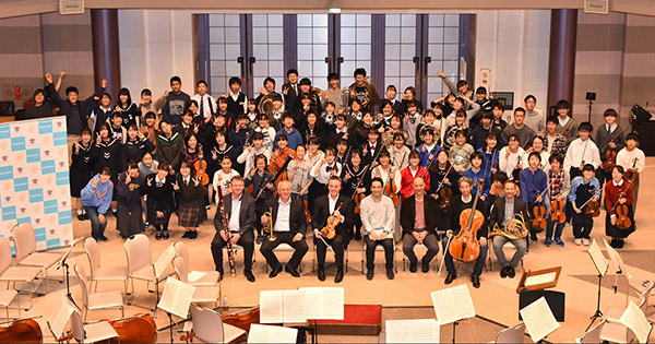 次世代が大切にする音楽に思いを寄せて——ウィーン・フィルの楽団員が仙台ジュニアオーケストラを訪問