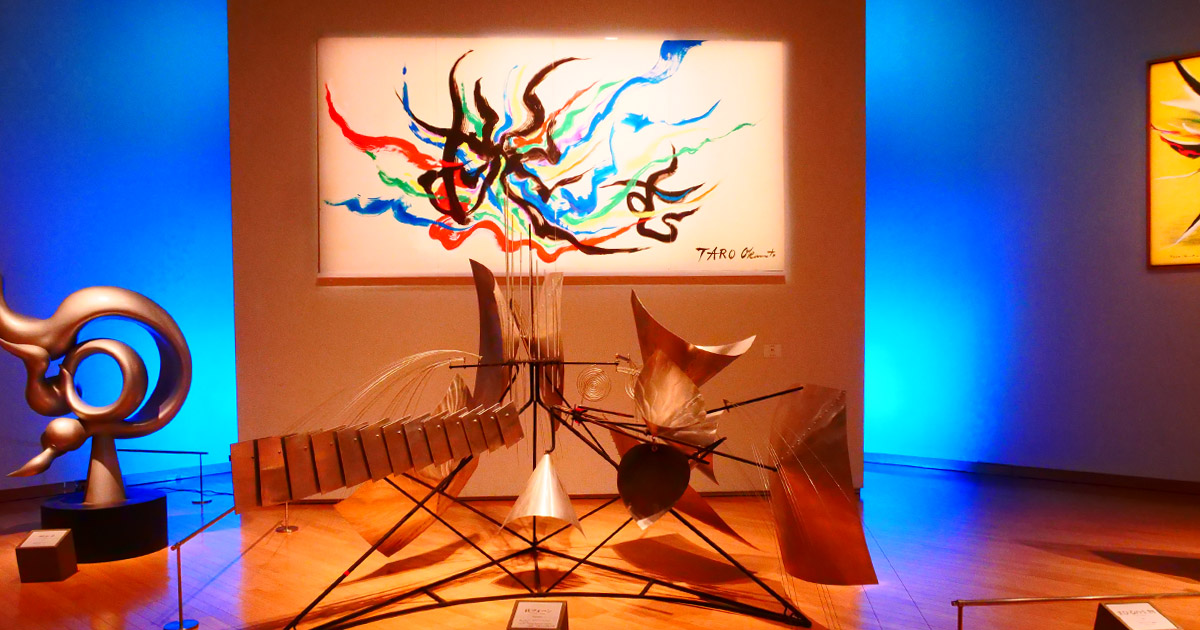 岡本太郎と共振するバシェ兄弟の「音響彫刻」がもたらす不思議な音世界