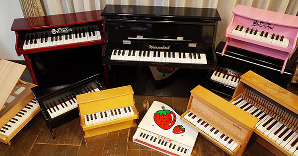 もはや“おもちゃ”ではない！ 44鍵盤のトイピアノ